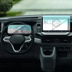 Volkswagen Crafter Uyumlu Navigasyon ve Dijital Gösterge 9H Nano Ekran Koruyucu 2'li Set 2025-2026
