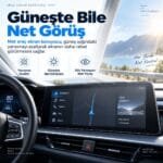 Kia Ev2 Uyumlu Mat Görünüm Dijital Gösterge ve Navigasyon 9h Nano Ekran Koruyucu 2026-2027 - Görsel 5