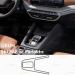 Skoda Octavia Uyumlu Vites Etrafı Orta Konsol TPU Koruyucu 2021-2026 - Görsel 2