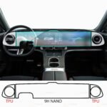 Mercedes C Seri EV Uyumlu Dijital Gösterge ve Navigasyon 9h Nano Ekran Koruyucu 3lü Set 2026-2027