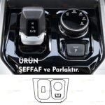 Renault Boreal Uyumlu Vites Etrafı Esnek TPU Nano Koruyucu 2026-2027 - Görsel 2