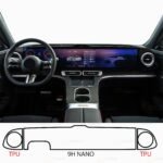 Mercedes C Seri EV Uyumlu Dijital Gösterge ve Navigasyon 9h Nano Ekran Koruyucu 3lü Set 2026-2027 - Görsel 2
