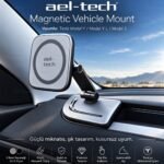 Tesla Model Y/Model Y L/Model 3 Uyumlu Siyah Telefon Tutucu - Görsel 2